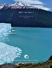 Cover Journal of Limnology
