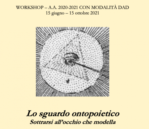 Workshop 'Lo sguardo ontopoietico'